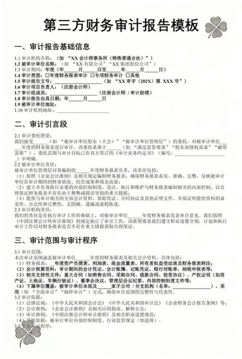 清算审计